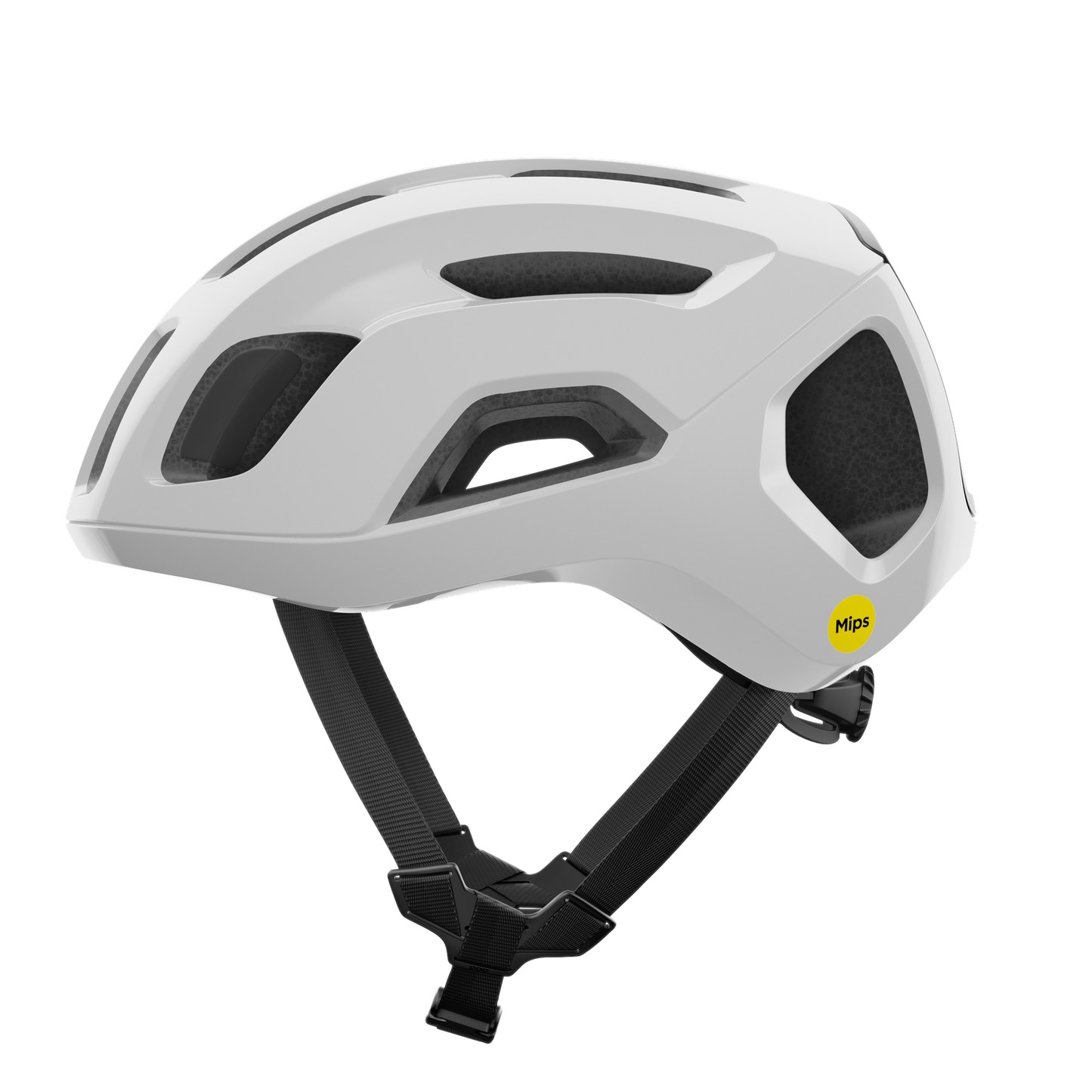 POC Ventral Air WF MIPS Hydrogen White/Uranium Black Matt Small 55-58