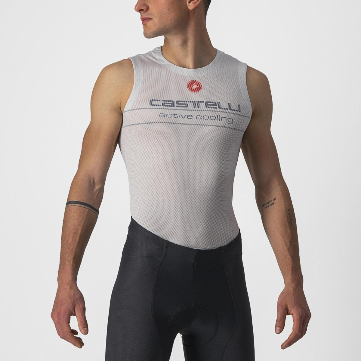 Castelli Active Cooling Sleeveless Base Layer Silver Gray S