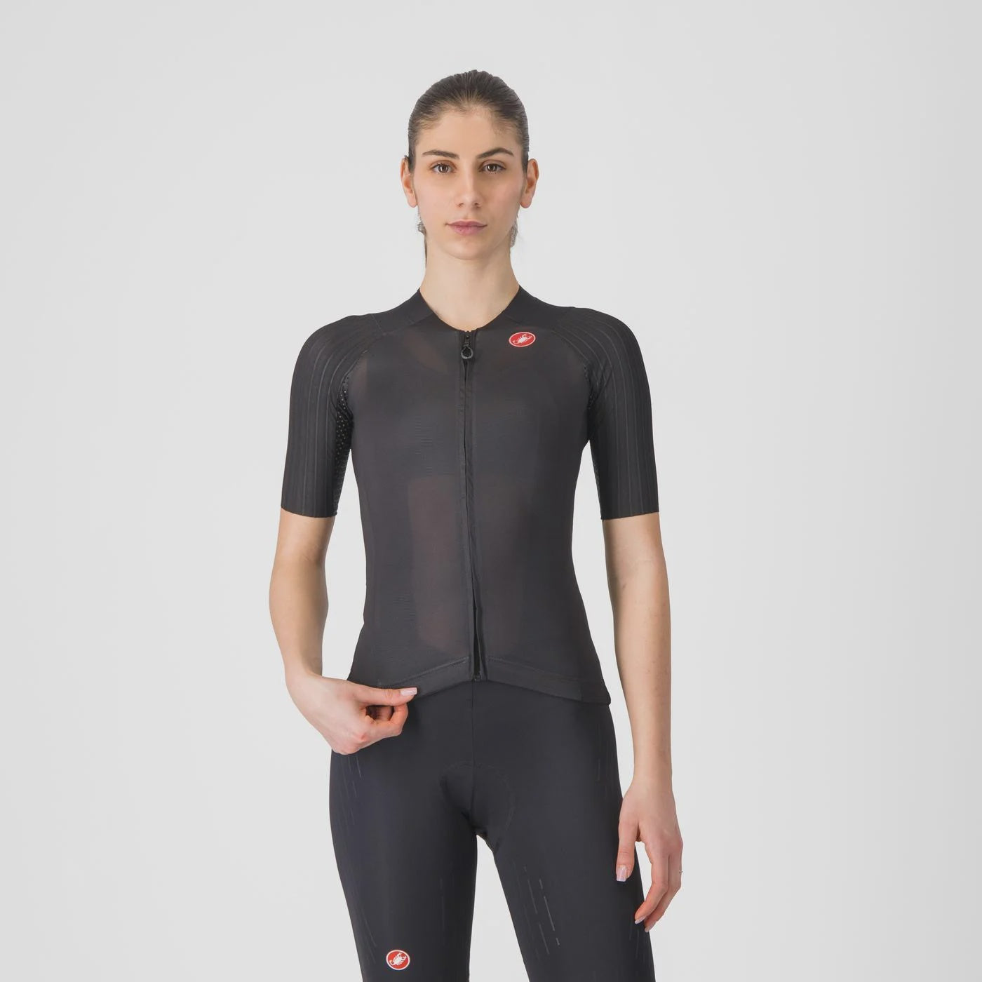 Castelli Aero Pro 8S Women Jersey Black XS