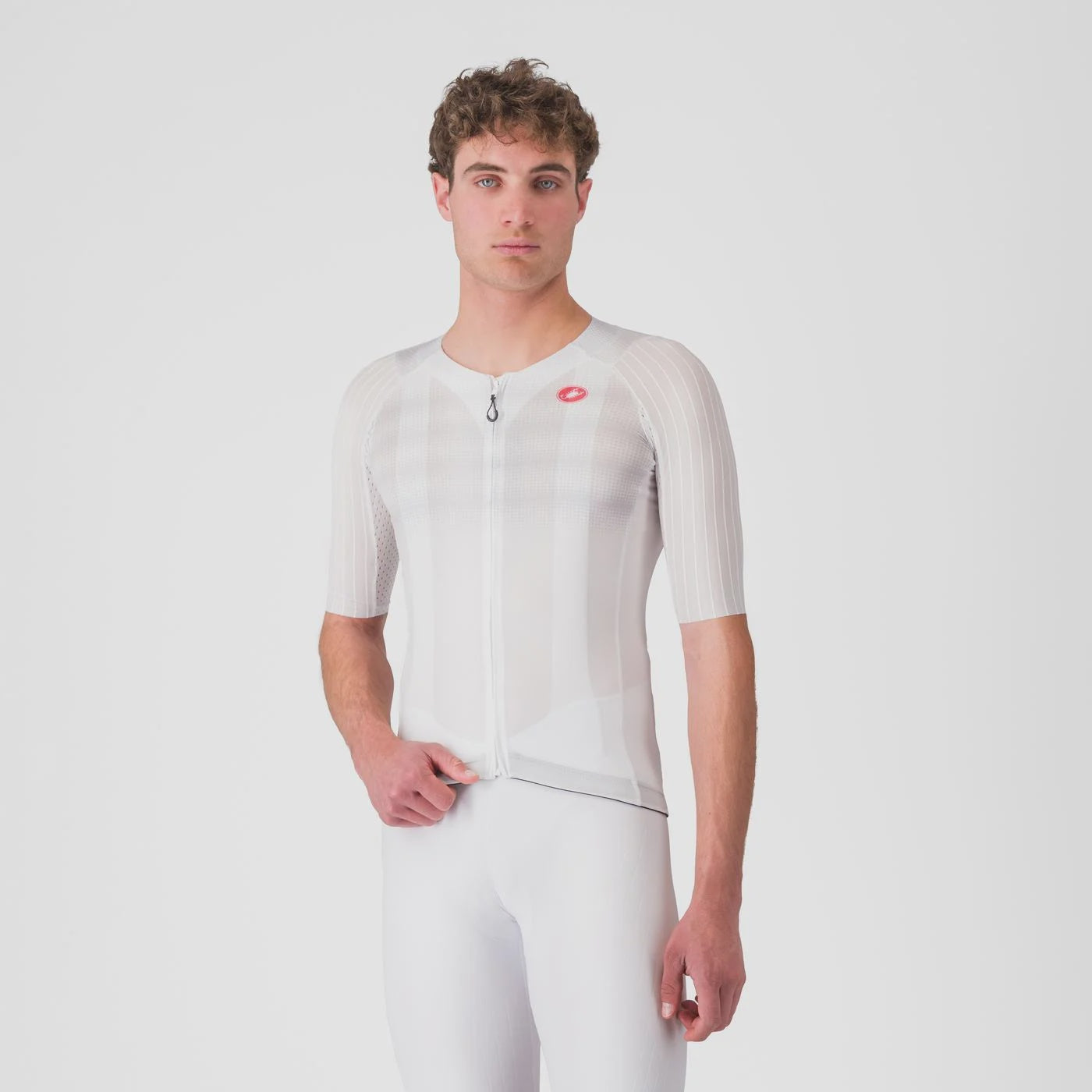 Castelli Aero Race 8S Jersey White XL