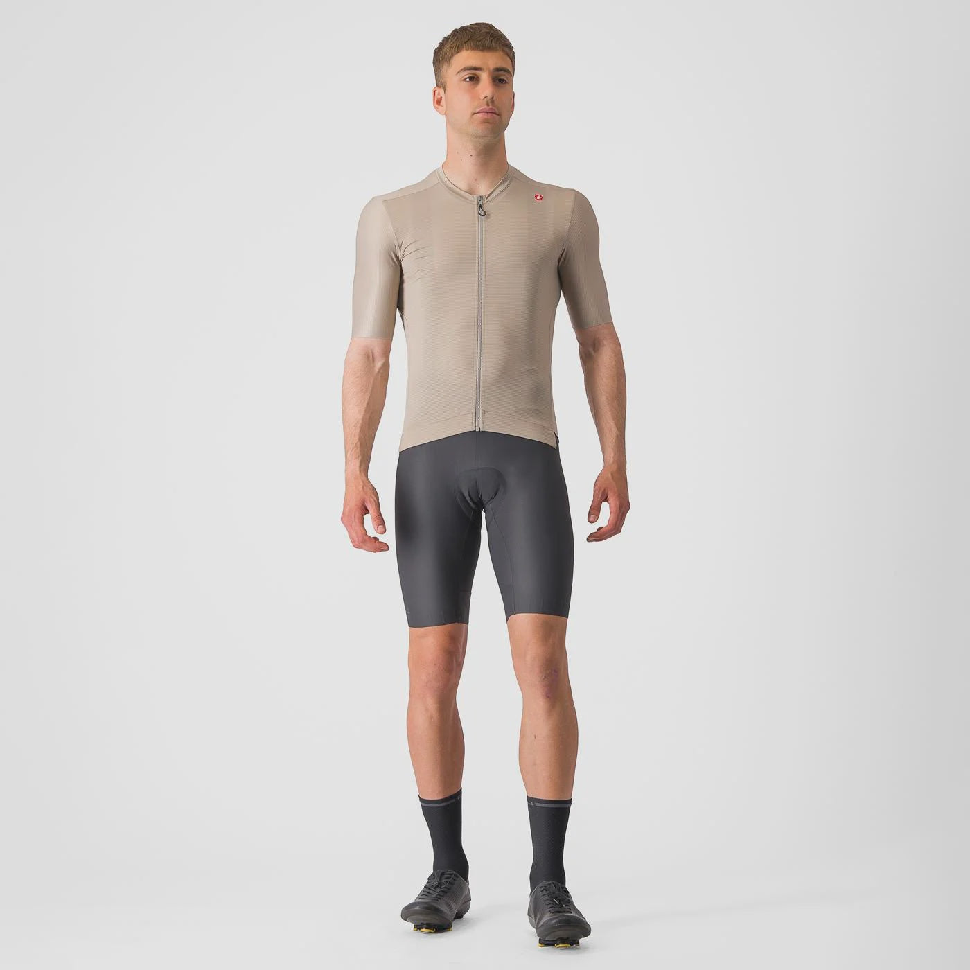 Castelli Espresso Jersey Clay/Black S