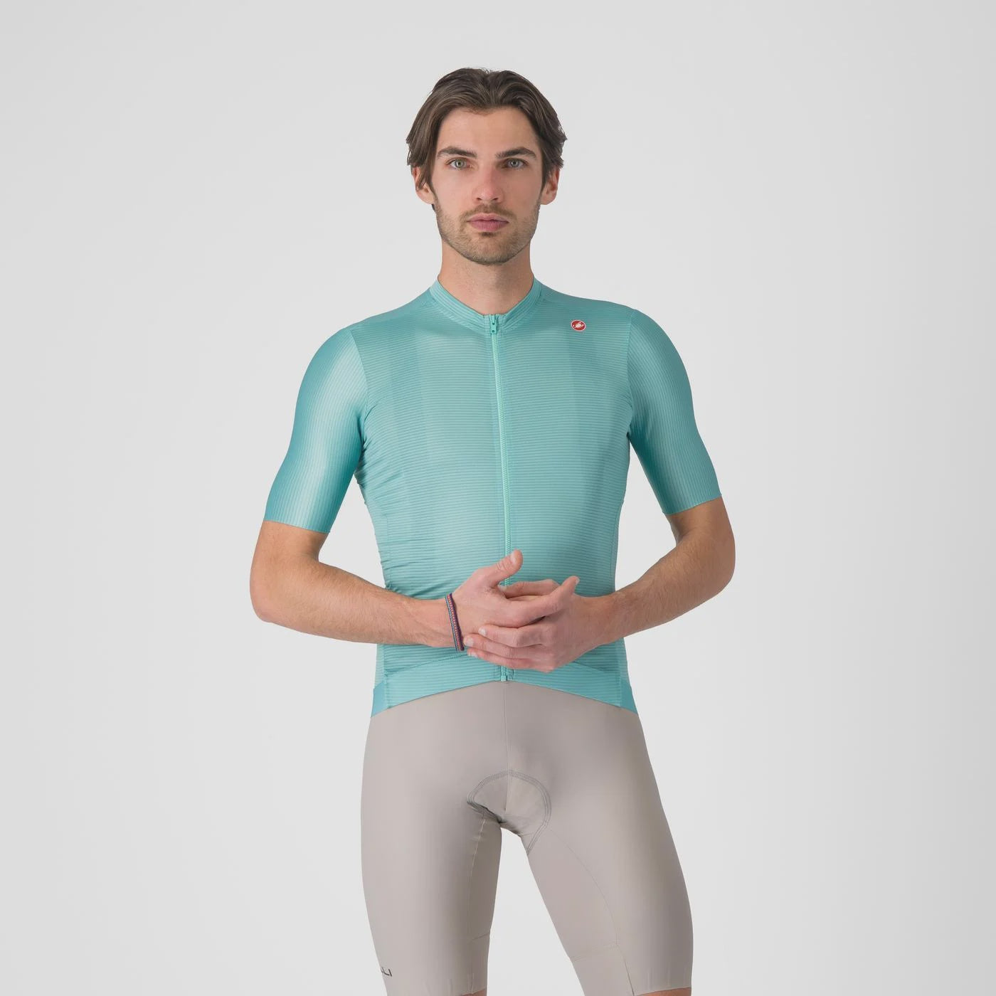 Castelli Espresso Jersey Pool Blue/Dark Gray S