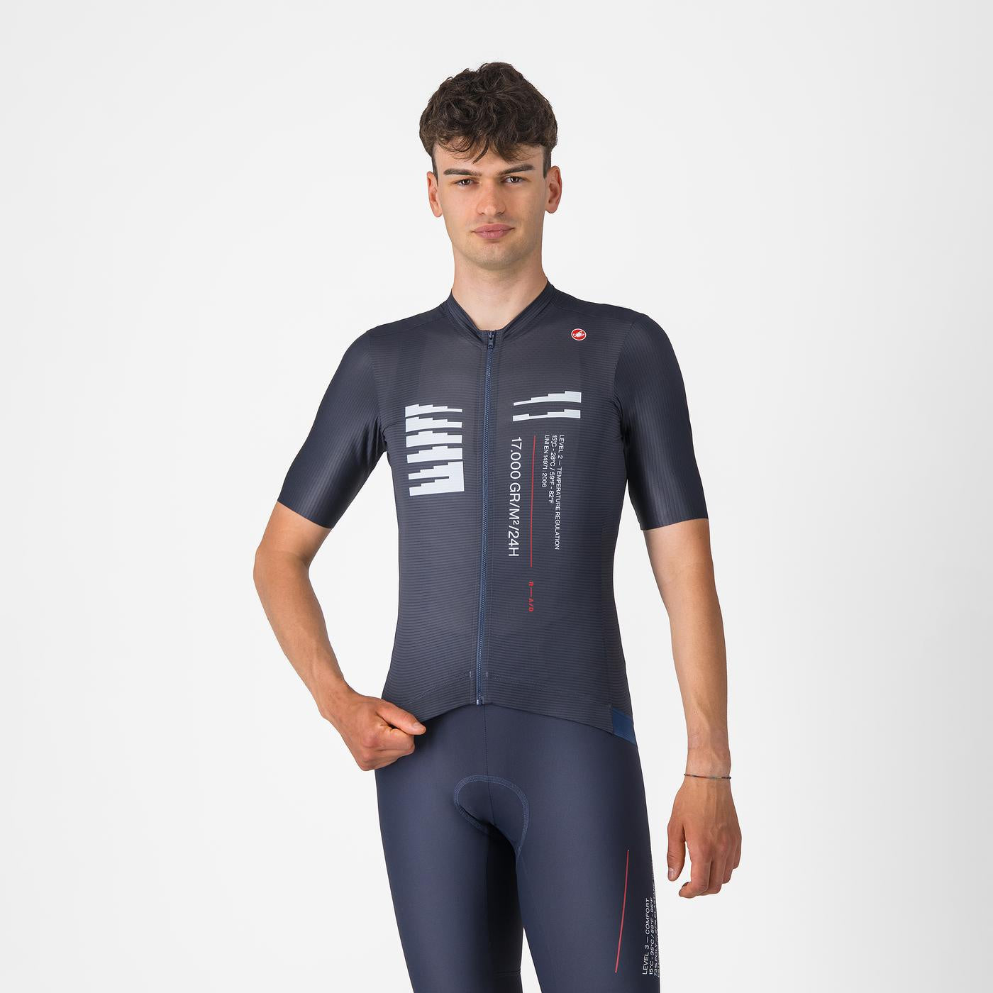 Castelli Espresso R-A/D Jersey Twilight Blue XS