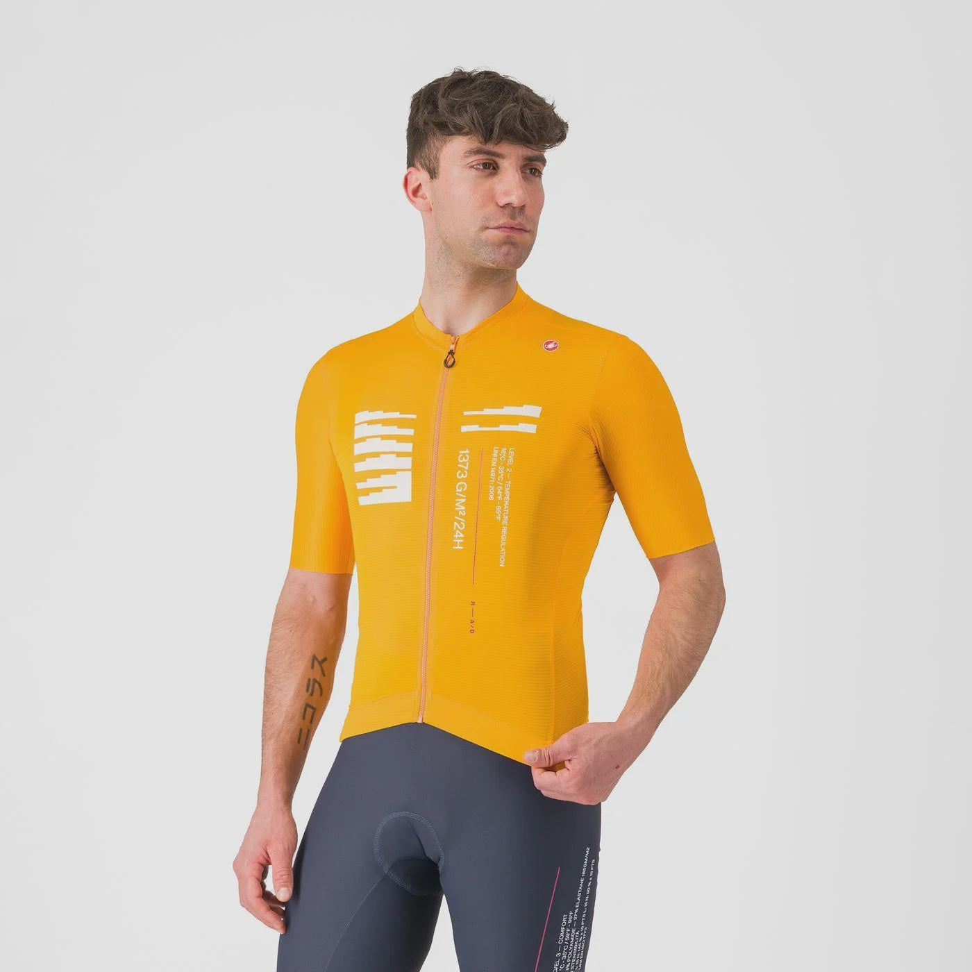 Castelli Espresso R-A/D Jersey Vivid Orange XS