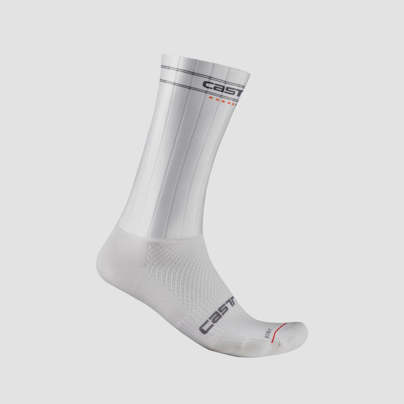 Castelli Fast Feet 3 Sock White L/XL