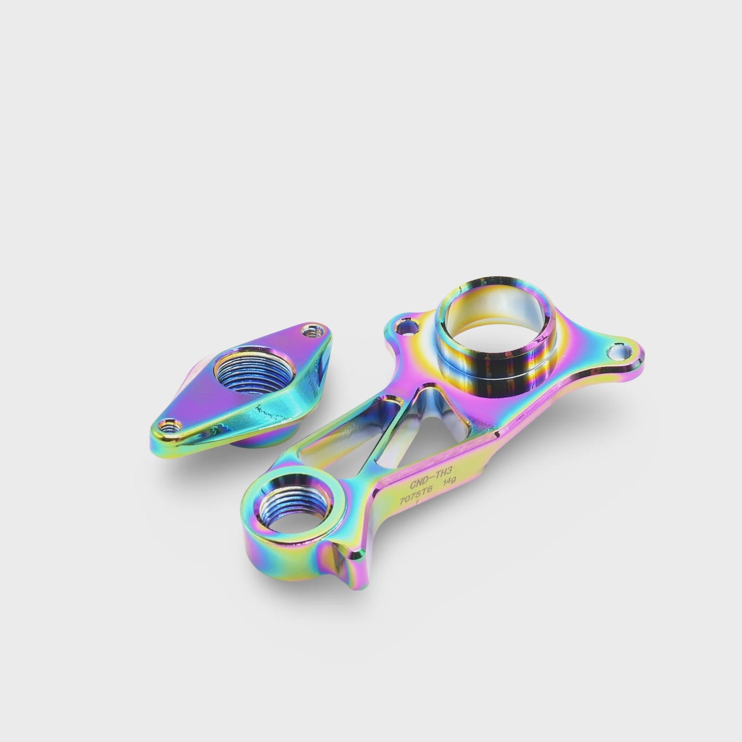 Frames And Gear Cannondale Disc Brake DM Derailleur Hanger for SSEvo4 - Oil Slick