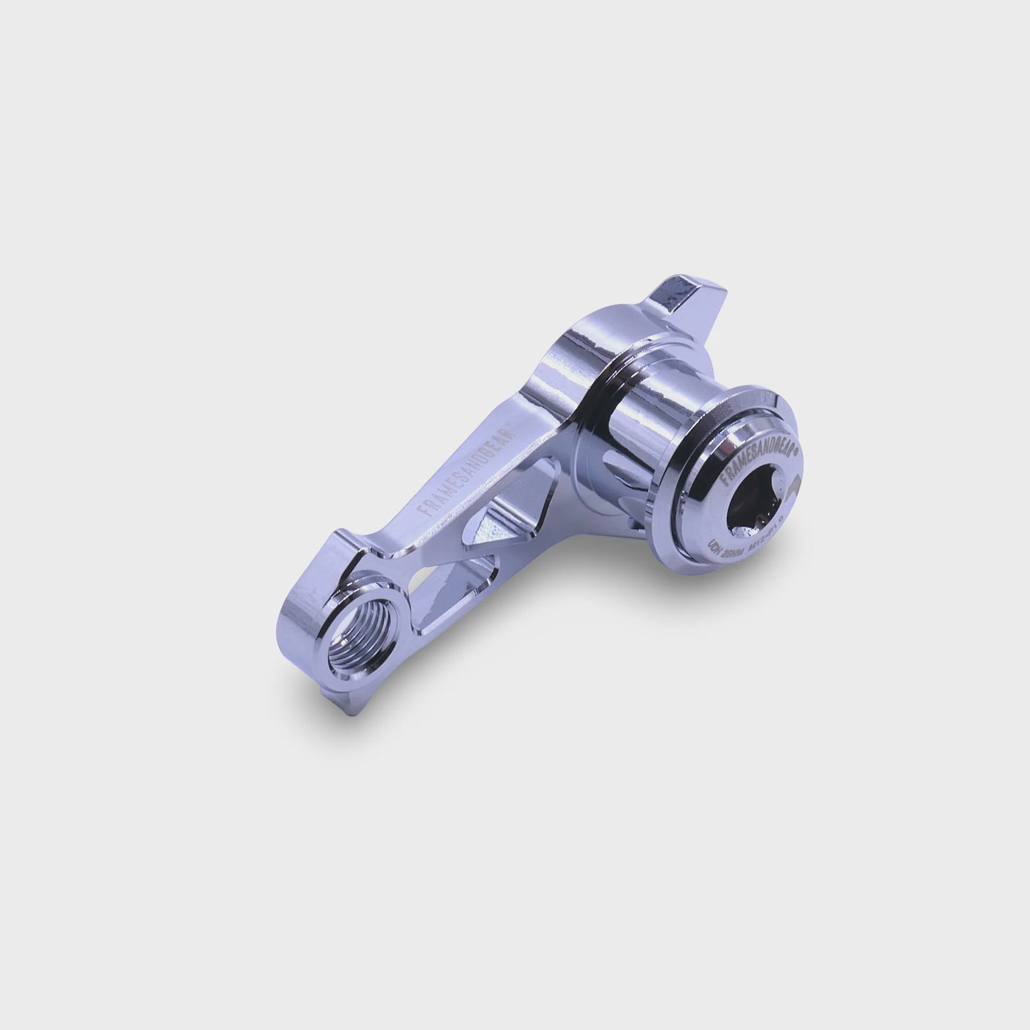 Frames And Gear Disc Brake Derailleur Hanger for UDH Systems (Shimano Shifting) - Chrome