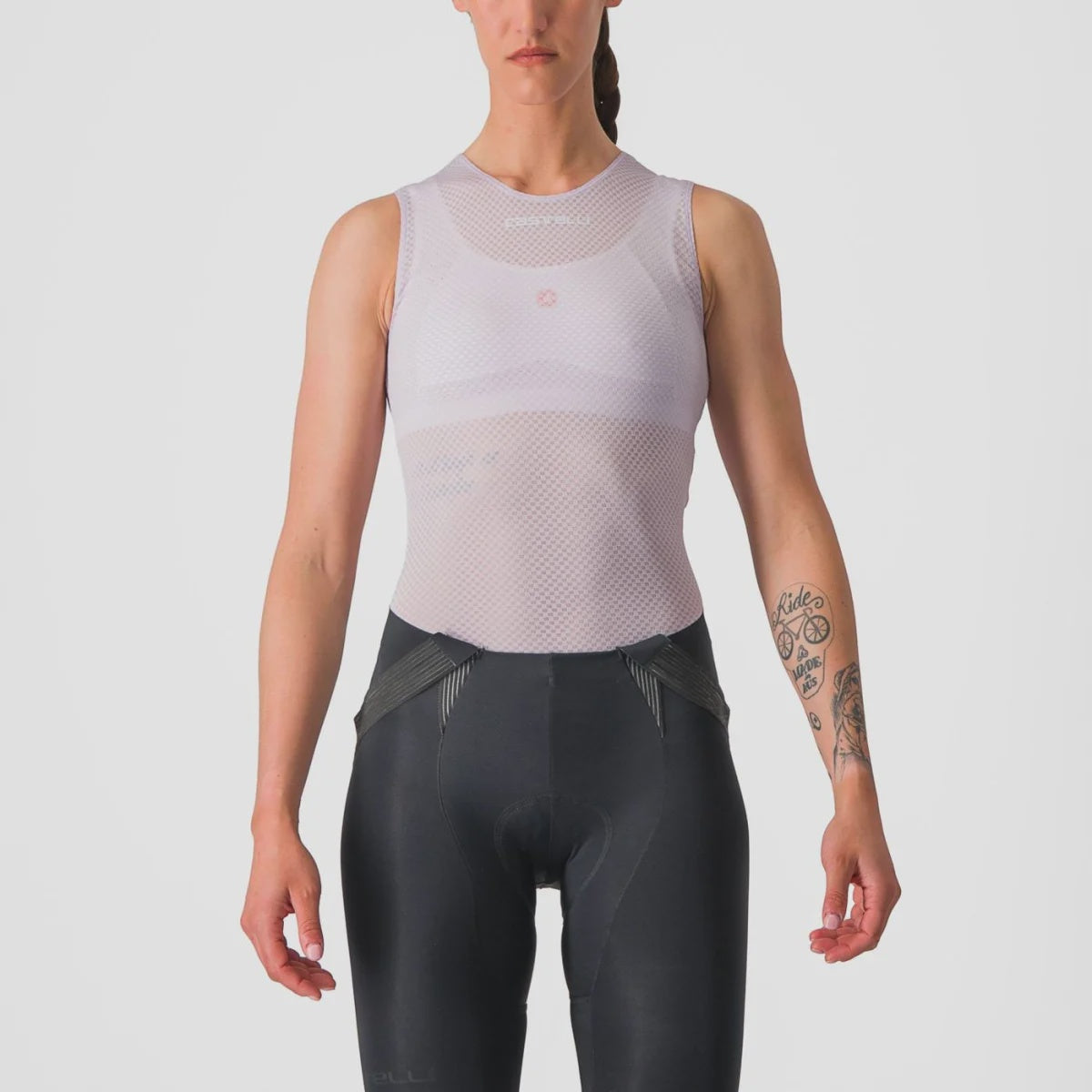 Castelli Pro Mesh Women Sleeveless Base Layer Purple Mist S