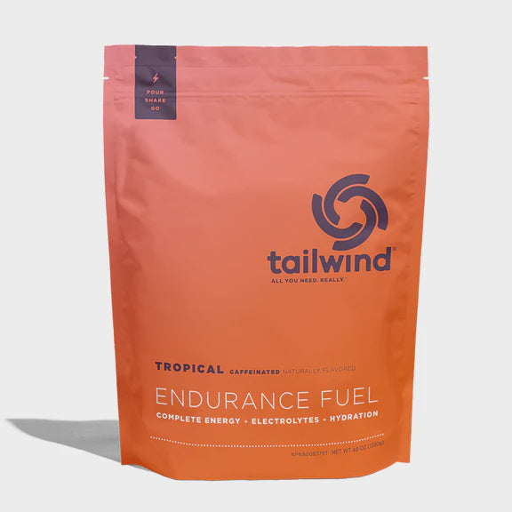 Tailwind Nutrition Endurance Fuel 50 Servings Tropical Caffeinated