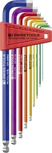PB Swiss Tools PB 212 LH-10 RB - Rainbow L-Wrench Set