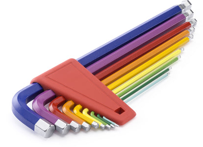 PB Swiss Tools PB 212 LH-10 RB - Rainbow L-Wrench Set