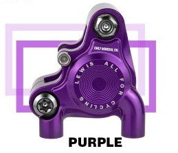 Lewis Ultimate Lightweight Flat Mount Road Bike Caliper SLR Shimano - Purple