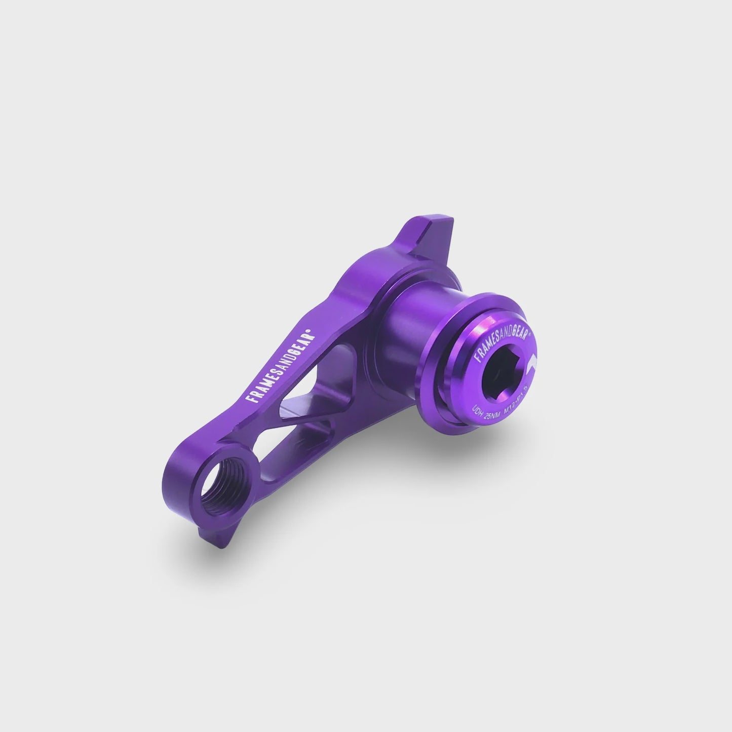 Frames And Gear Disc Brake Derailleur Hanger for UDH Systems (Shimano Shifting) - Purple