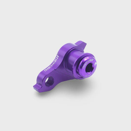 Frames And Gear Disc Brake Derailleur Hanger for UDH Systems (SRAM Shifting) - Purple