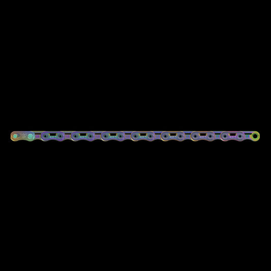 SRAM CN Red E1 12spd Rainbow Chain with Powerlock 126L