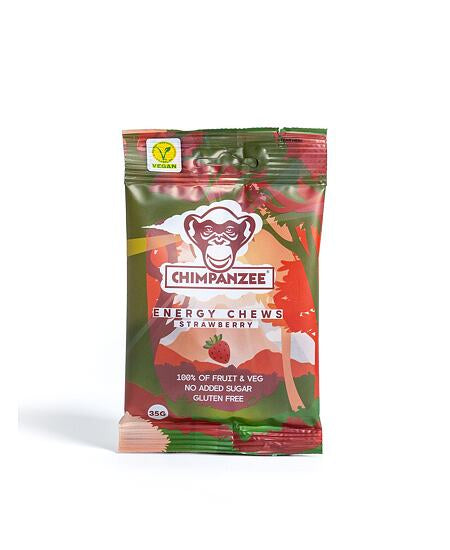 Chimpanzee Energy Chews - Strawberry 35g