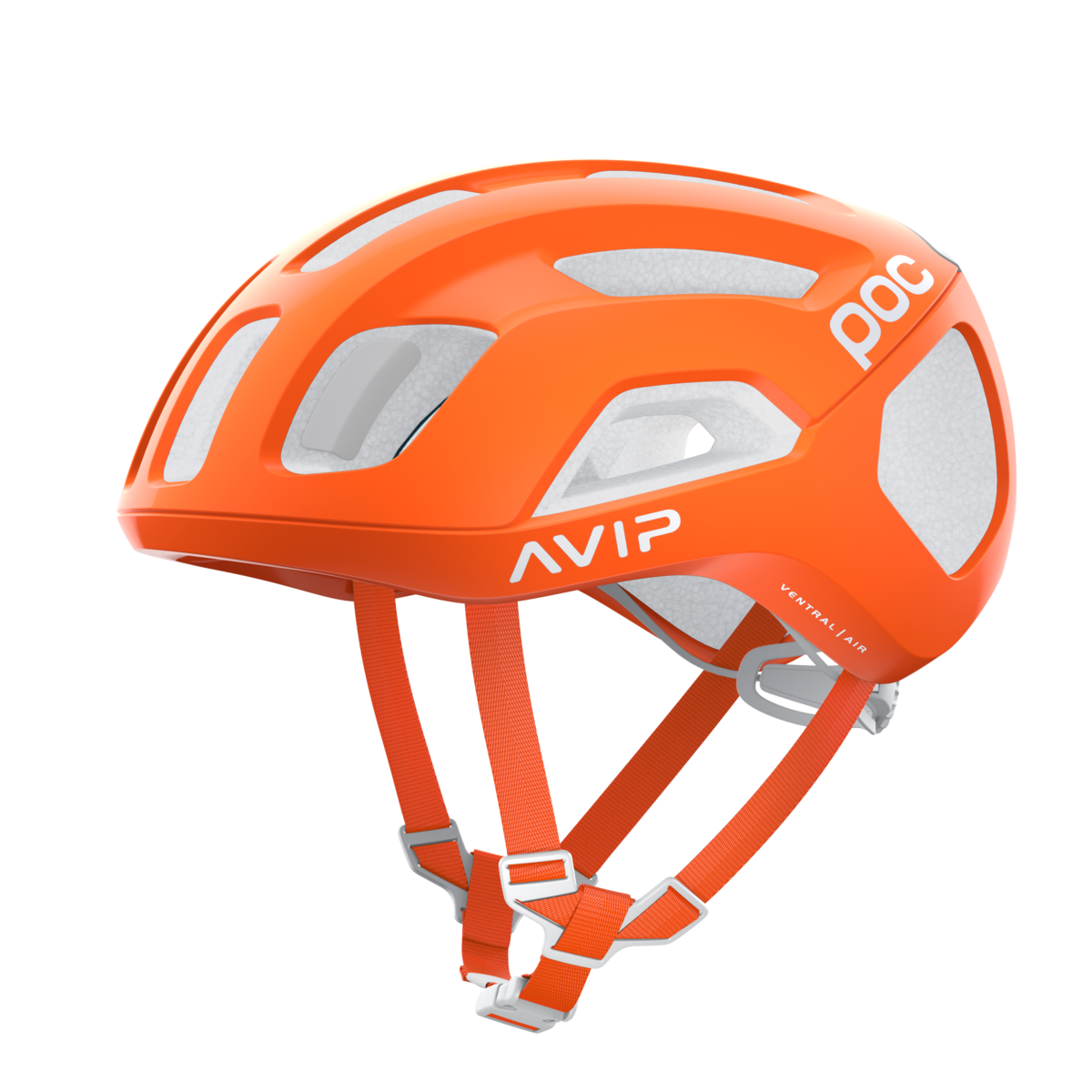 POC Ventral AIR WF Spin Lead Zink Orange AVIP Medium