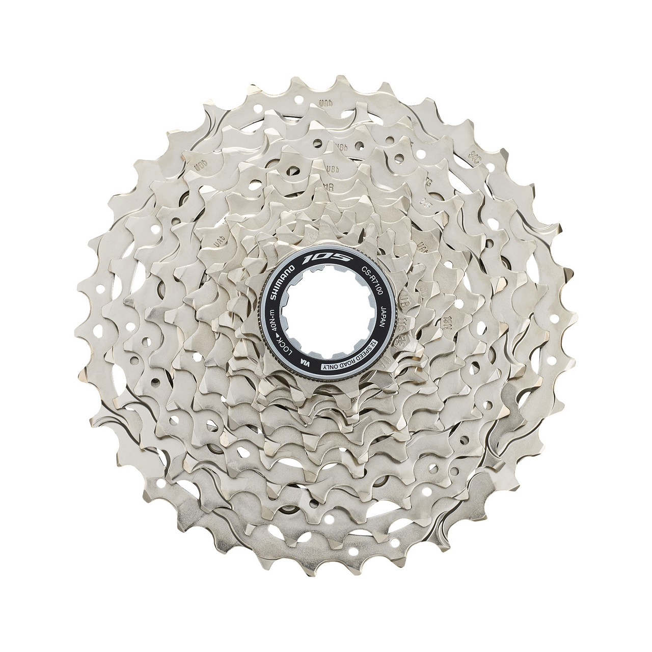 Shimano 105 Cassette Sprocket CS-R7100 12s 11-34T