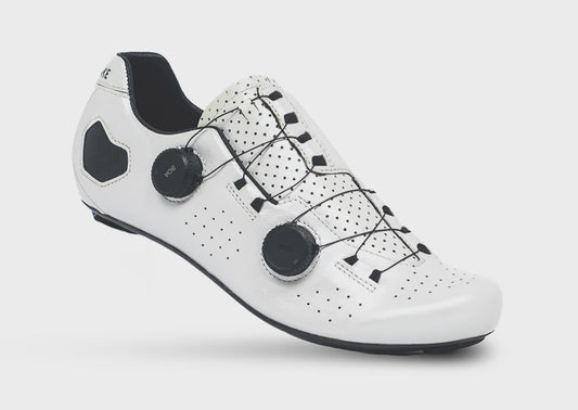 Lake CX333 Road Shoes, Regular, White/Black 39