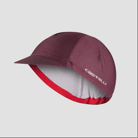 Castelli Rosso Corsa 2 Cap Deep Bordeaux