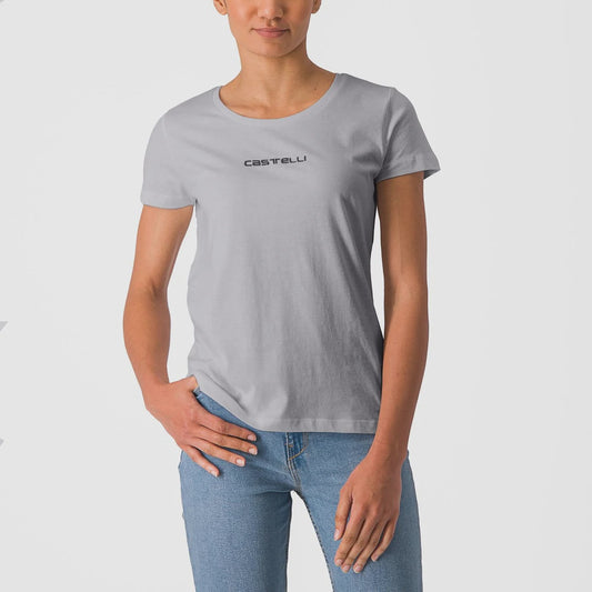 Castelli Classico Women Tee Light Gray XS