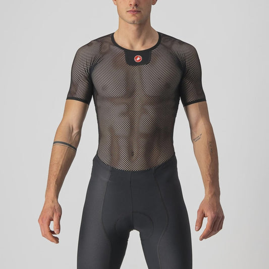 Castelli Core Mesh 3 Short Sleeve Base Layer Black S/M