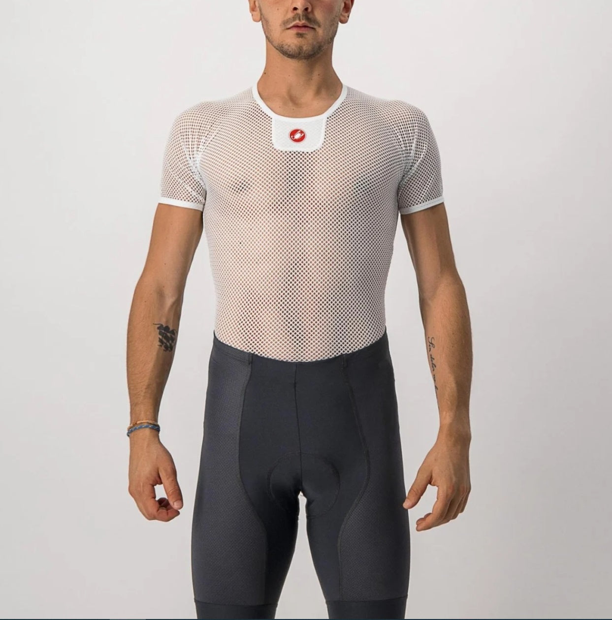 Castelli Core Mesh 3 Short Sleeve Base Layer White L/X