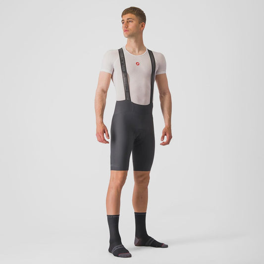 Castelli Espresso Bibshort Dark Gray XS