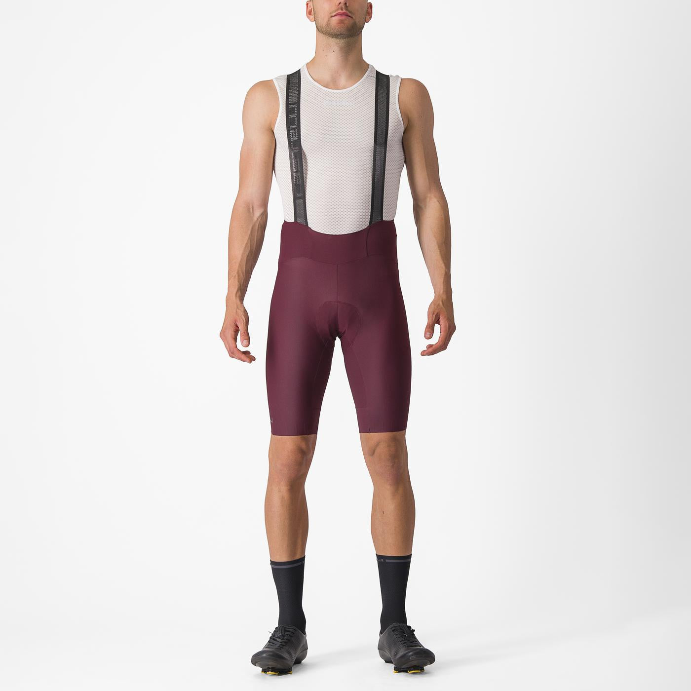 Castelli Espresso Bibshort Deep Bordeaux M