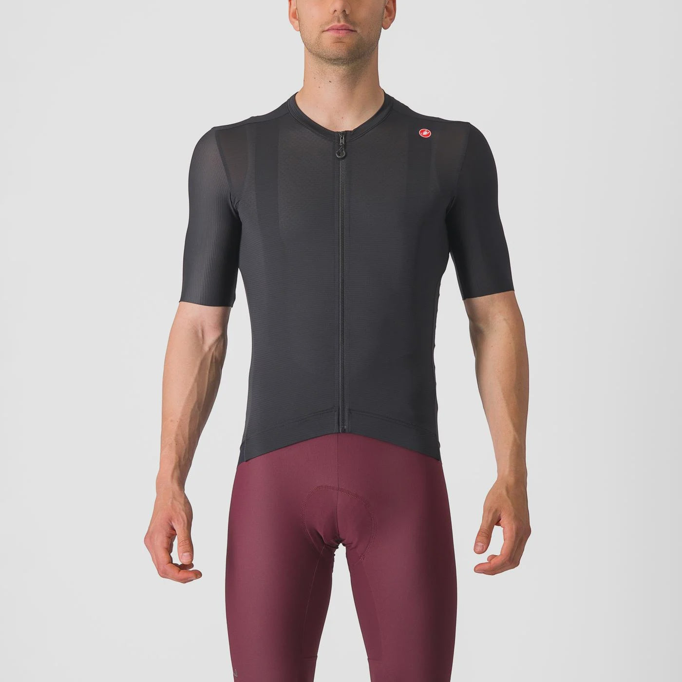 Castelli Espresso Jersey Light Black/Dark Gray XS