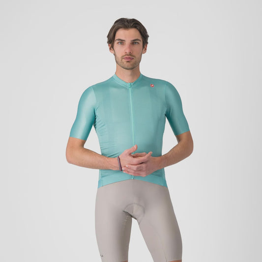 Castelli Espresso Jersey Pool Blue/Dark Gray S