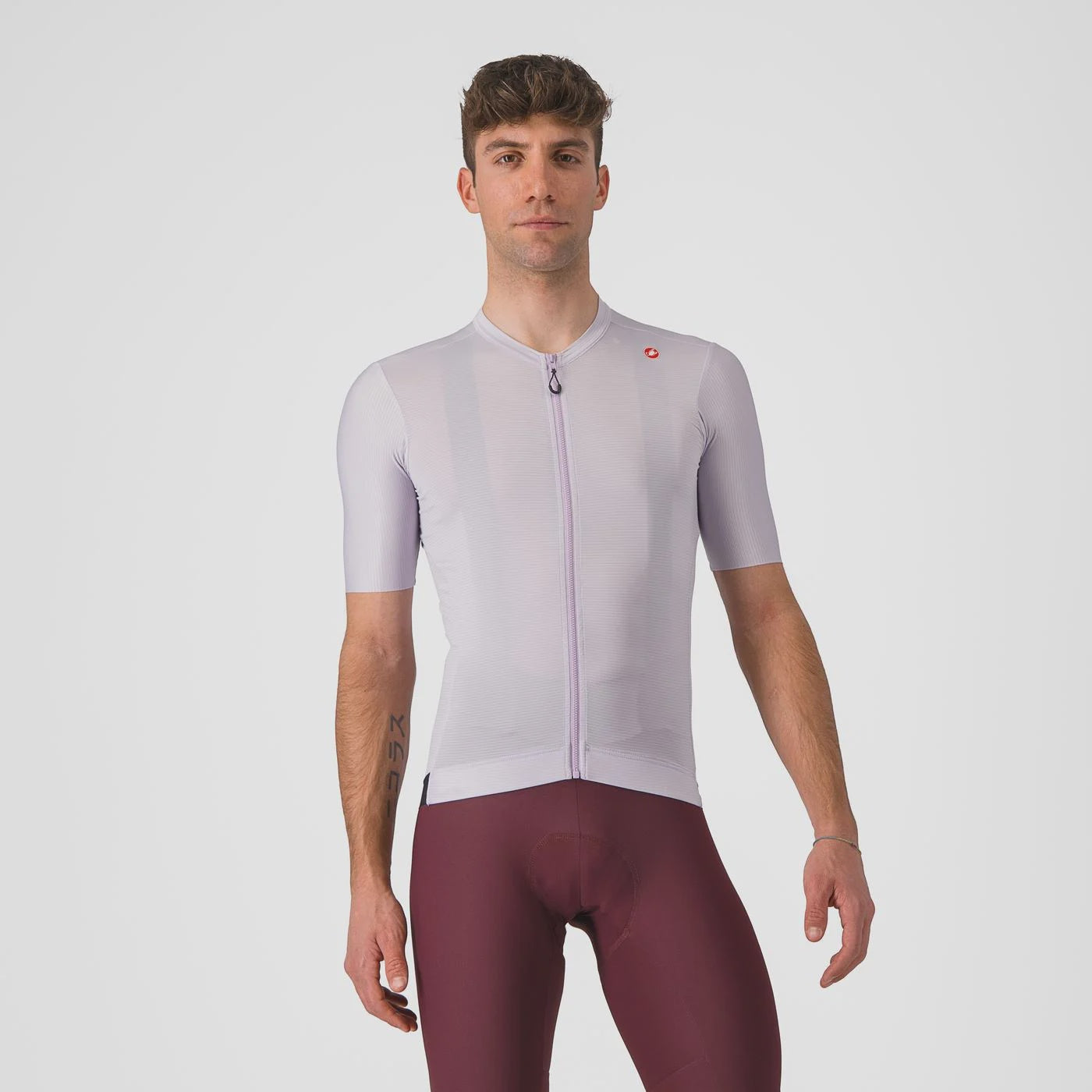 Castelli Espresso Jersey Purple Mist/Dark Gray M