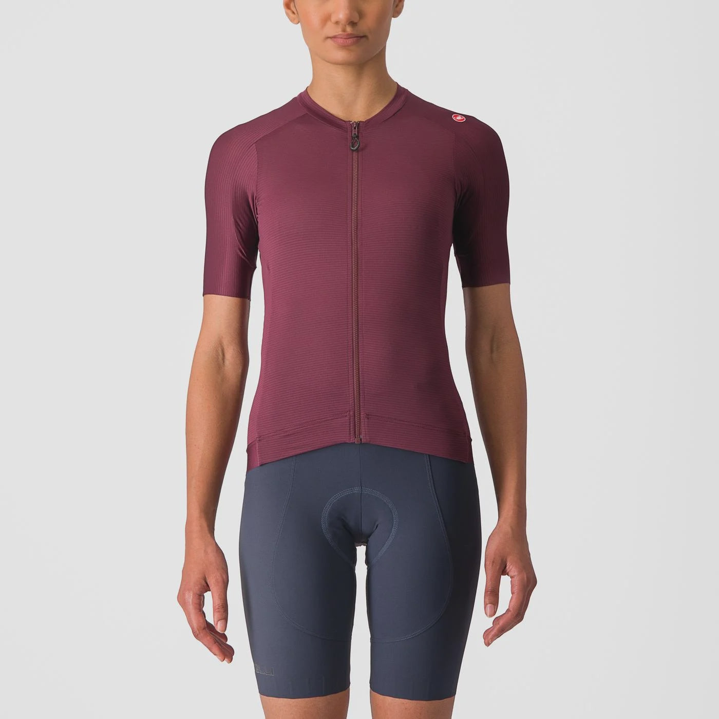 Castelli Espresso Women Jersey Deep Bordeaux M