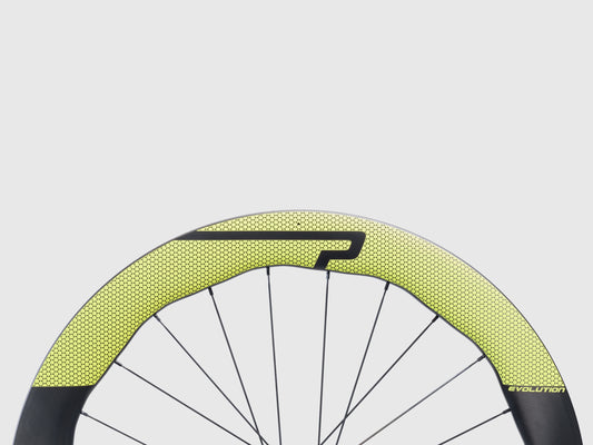 Princeton CarbonWorks WAKE 6560 EVOLUTION Disc, High Viz Yellow Decal, Tactic TR01 Disc, Gunmetal