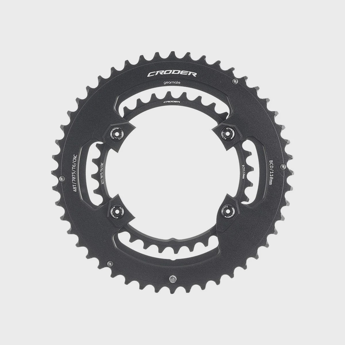CRODER Gearmate Chainring 4-Arm 48-32T