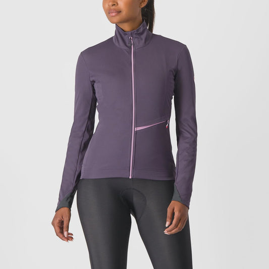 Castelli Go Women Jacket Nightshade/Purple Dew XS