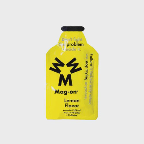 Mag-On Caffeinated Energy Gel Lemon