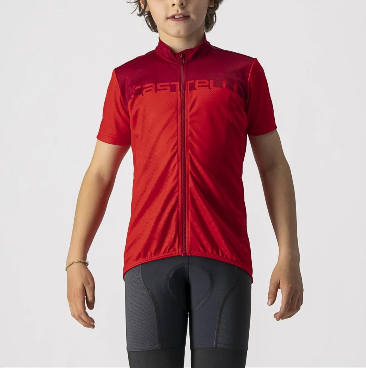 Castelli Neo Prologo Jersey Kids Red 10A