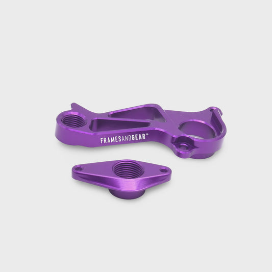 Frames And Gear Cannondale Disc Brake DM Derailleur Hanger for SSEvo4 - Purple