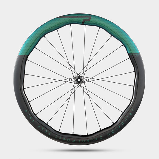 Princeton CarbonWorks PEAK 4550 EVO II Disc, Gloss Chameleon Decal, Tactic TR01.V2 Disc, Gunmetal