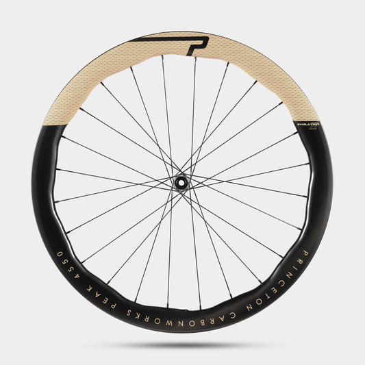 Princeton CarbonWorks PEAK 4550 EVO II Disc, Gloss Sand Decal, Tactic TR01.V2 Disc, Gunmetal