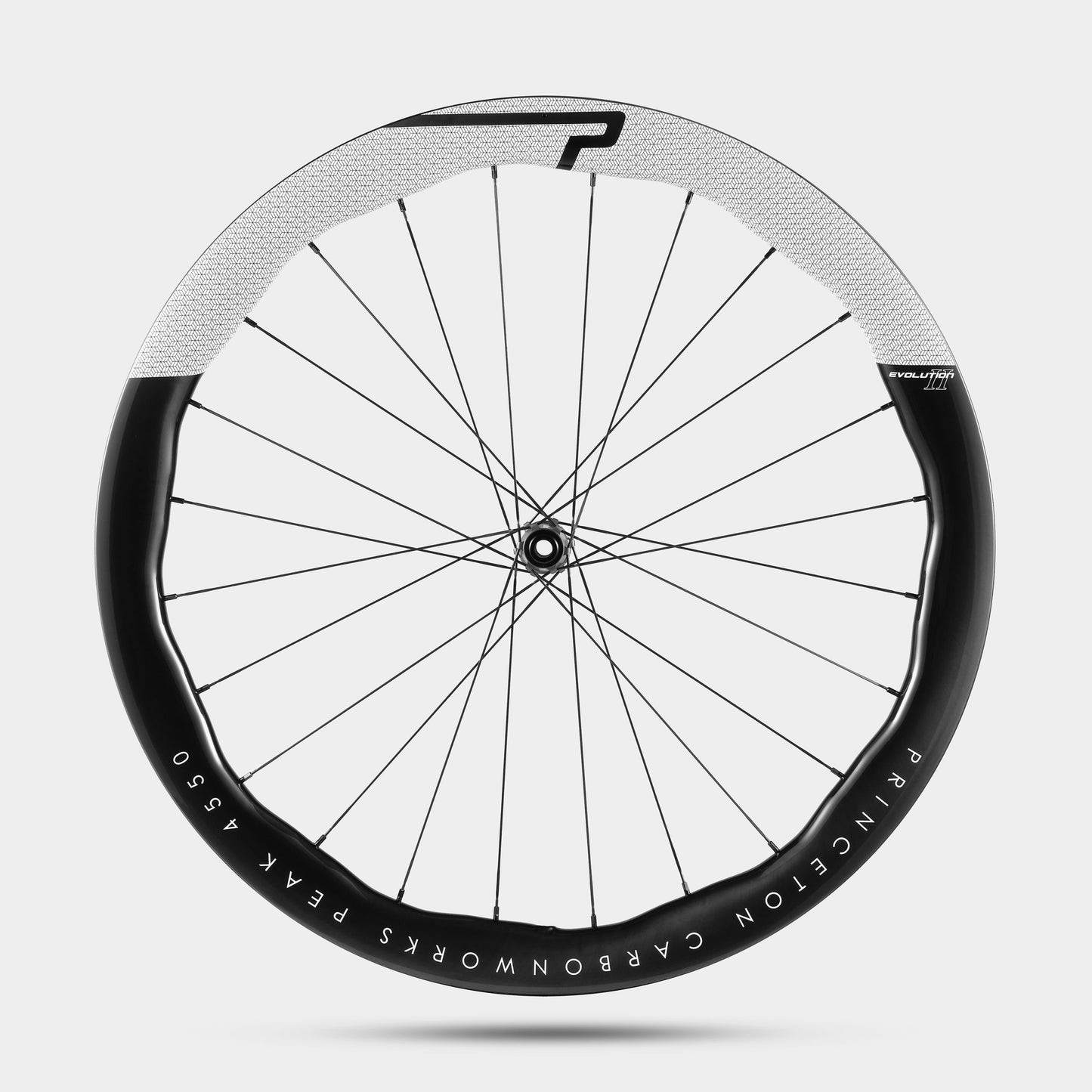 Princeton CarbonWorks PEAK 4550 EVO II Disc, Gloss White Decal, Tactic TR01.V2 Disc, Gunmetal