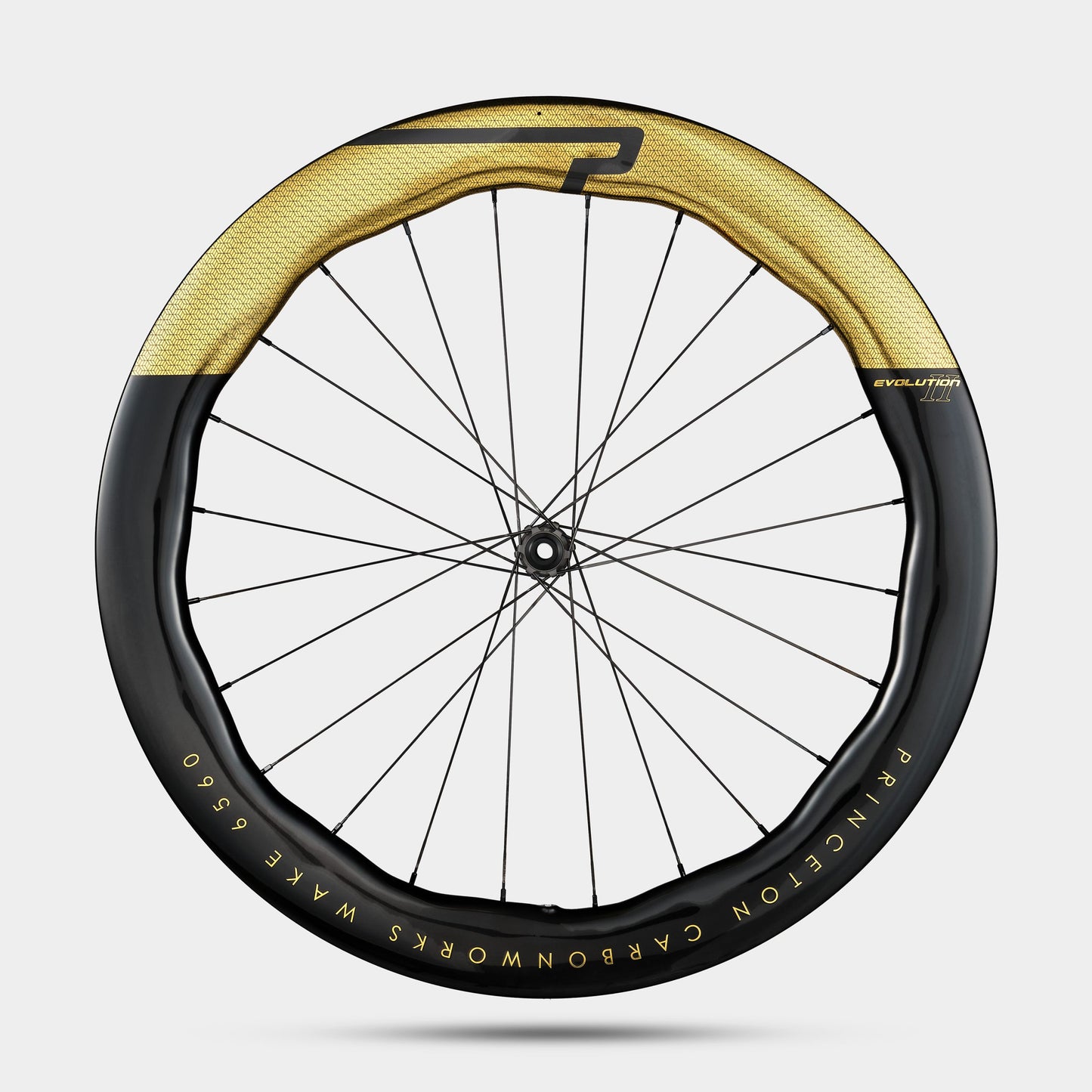 Princeton CarbonWorks WAKE 6560 EVO II Disc, Gold Decal, Tactic TR01.V2 Disc, Gunmetal