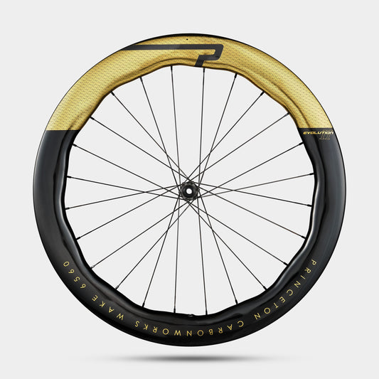 Princeton CarbonWorks WAKE 6560 EVO II Disc, Gold Decal, Tactic TR01.V2 Disc, Gunmetal