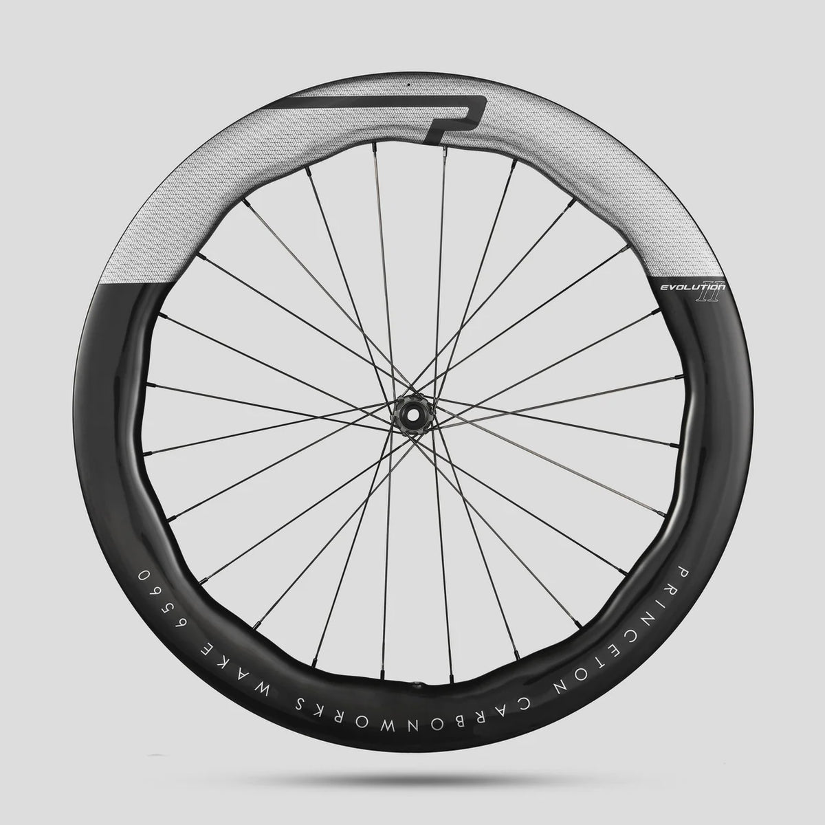Princeton CarbonWorks WAKE 6560 EVO II Disc, Gloss Chrome Decal, DT Swiss 240 EXP CL