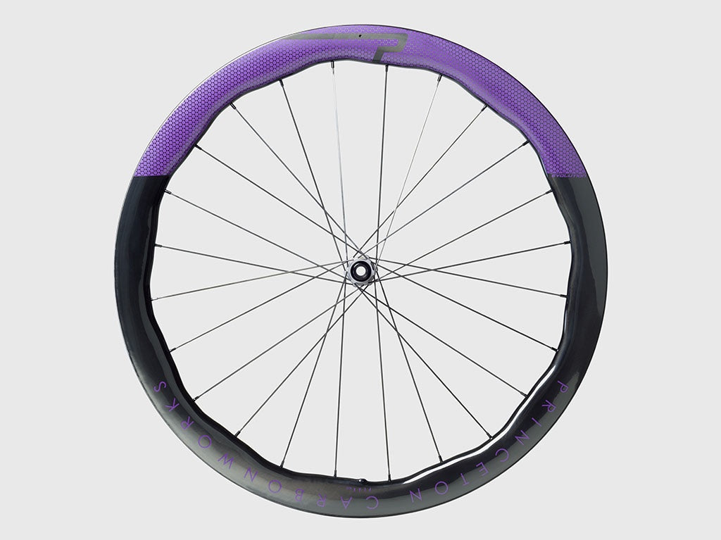 Princeton CarbonWorks PEAK 4550 EVOLUTION Disc, Gloss Purple Decal, Tactic TR01 Disc, Gunmetal