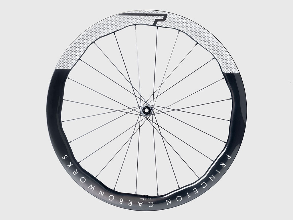 Princeton CarbonWorks PEAK 4550 EVOLUTION Disc, Gloss White Decal, White Industries CLD, Black