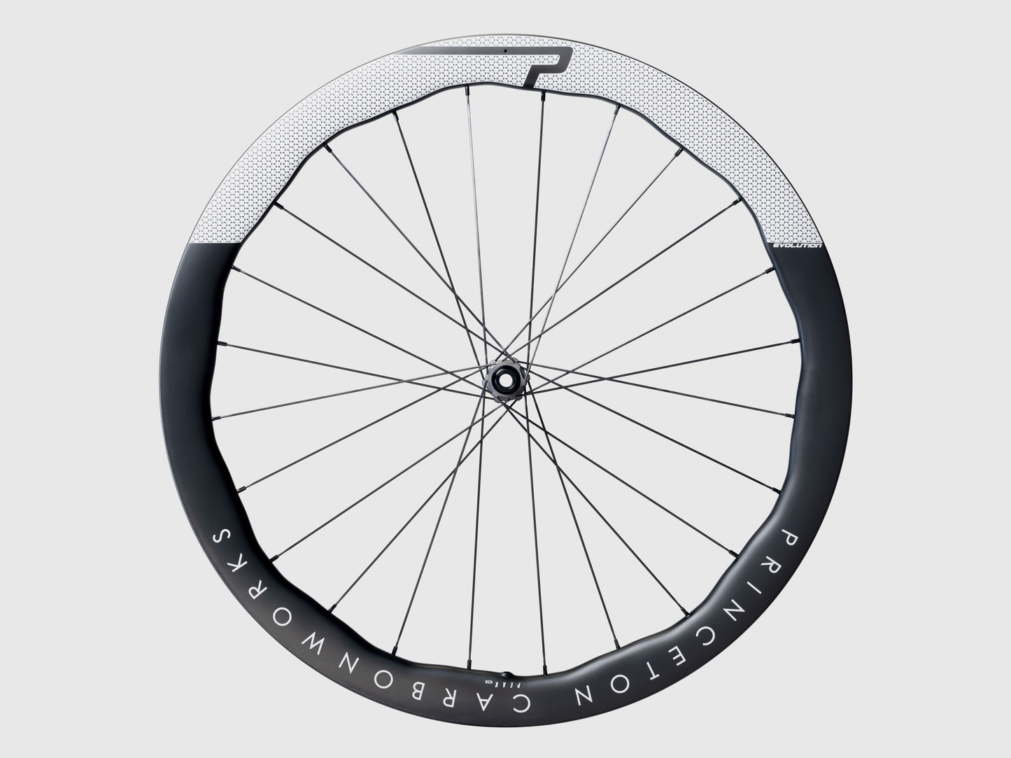 Princeton CarbonWorks PEAK 4550 EVOLUTION Disc, Matte White Decal, Tactic TR01 Disc, Gunmetal