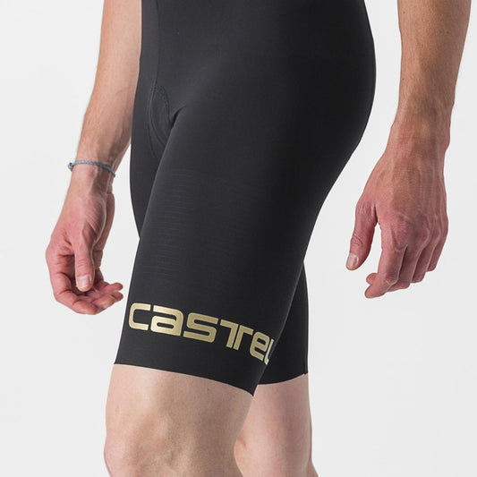 Castelli Premio Black Bibshort Limited Edition Black/Gold S