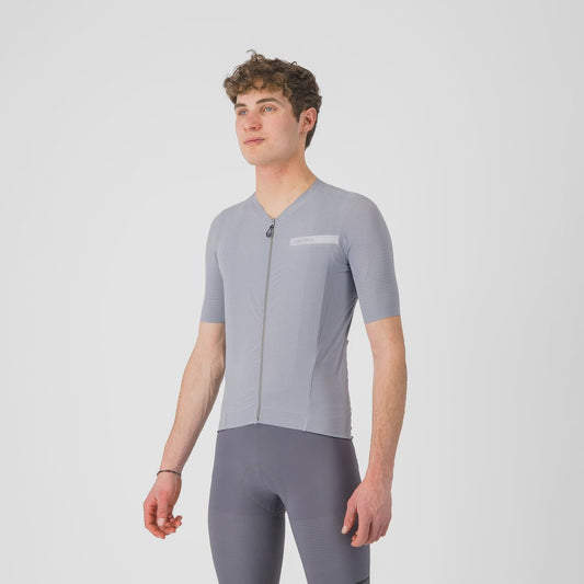 Castelli Premio EVO Jersey Vortex Gray S